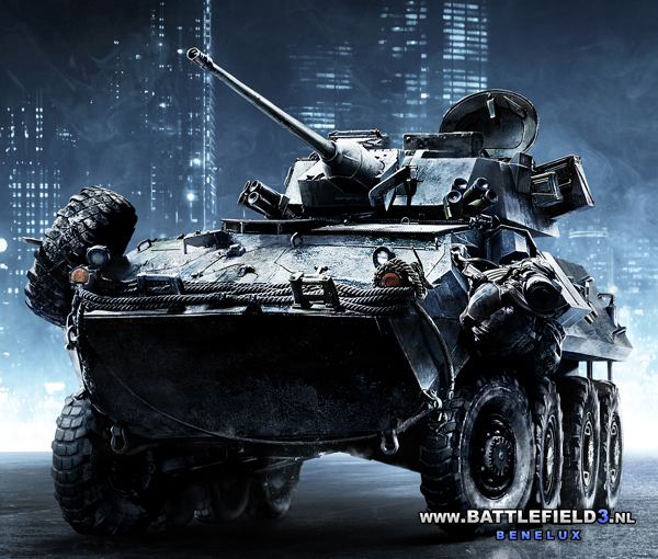 《战地3》泄露图展示坦克的车载机枪位