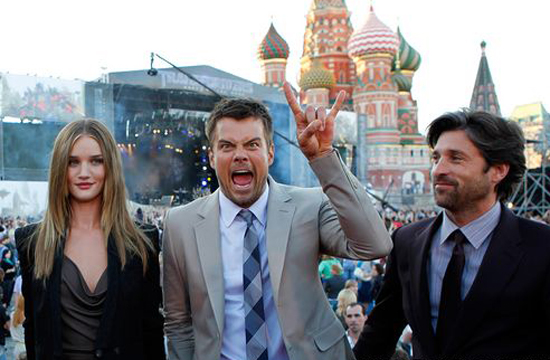 《变形金刚3》莫斯科首映礼  现场照片大曝光