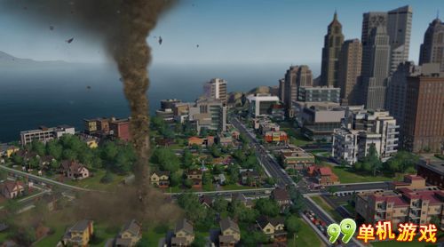 《模拟城市5》最新截图 展示大自然恐怖天灾_