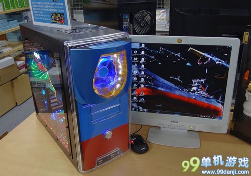 威猛的宇宙战舰大和号 霸气华丽的电脑机箱