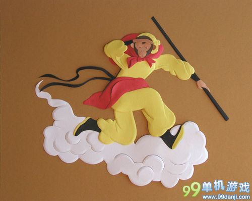 美猴王大战钢铁侠 韩国艺术家打造精美纸雕塑