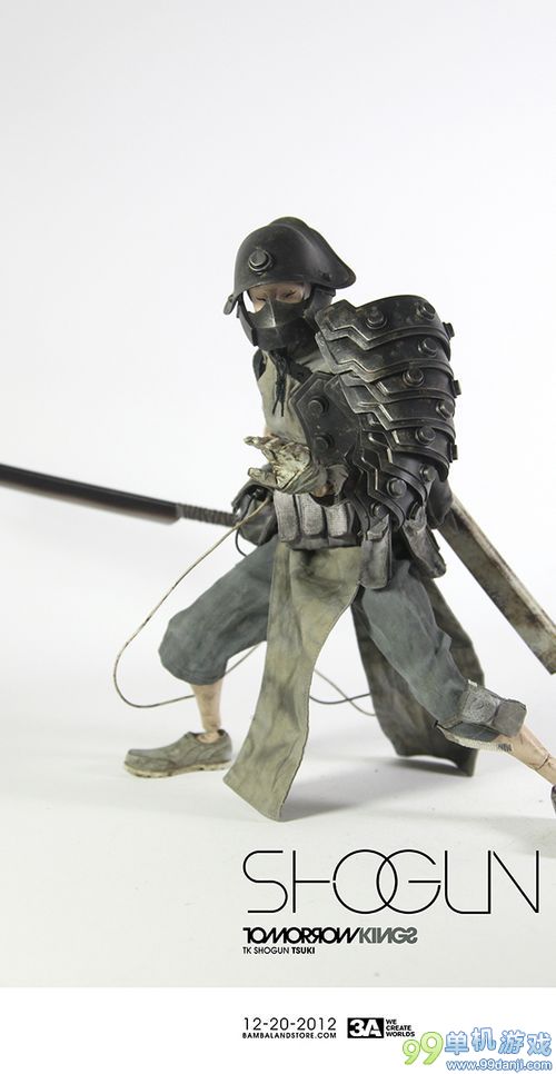 如此奇葩却诱人的玩偶 日本武士穿着现代运动鞋