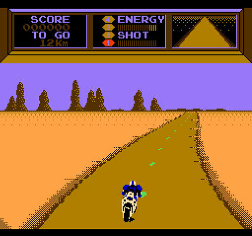 NES模拟器-摩托车大赛