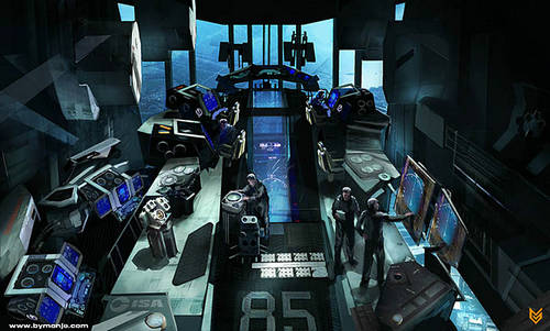 残酷的未来星际战争 《杀戮地带2》概念艺术原