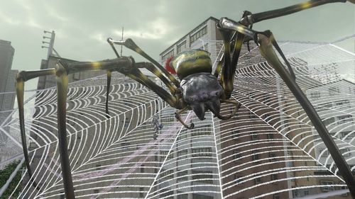 巨型蚂蚁蜘蛛肆掠 《地球防卫军4》最新截图_www.99danji.com_99单机游戏网