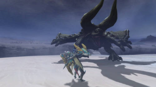划破天空的死亡之翼 看《怪物猎人3终极版》新截图