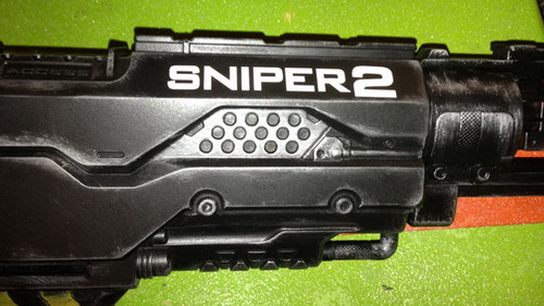 《狙击手：幽灵战士2》Nerf枪模型