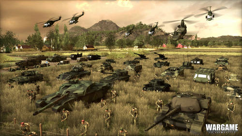 铁甲洪流强袭   看《战争游戏：空地一体战》新截图