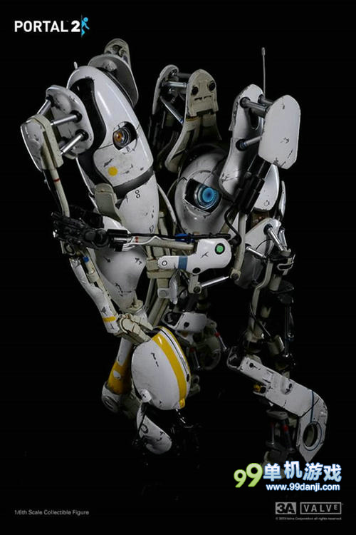 机器人爱搞基 《传送门2》Atlas和P-Body手办赏