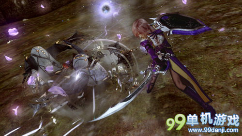 《最终幻想13：雷霆归来》E3展最新试玩屏摄
