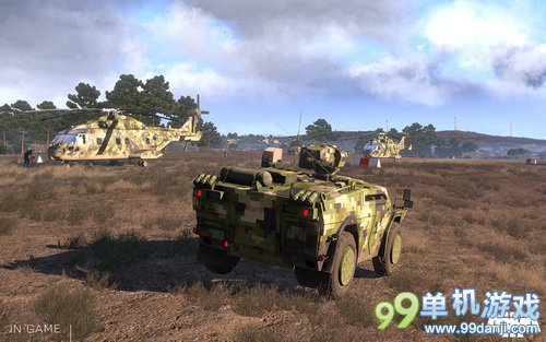 军事模拟神作《武装突袭3》E3大展最新游戏截图