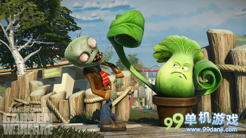 PS4版《植物大战僵尸：花园战争》E3 2014演示