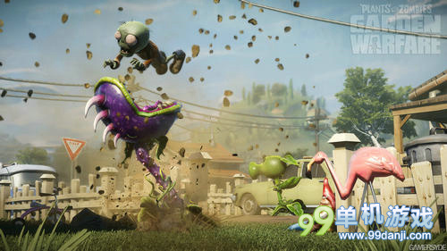 PS4版《植物大战僵尸：花园战争》E3 2014演示
