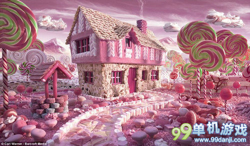 碉堡了！英国摄影师用食物创造梦幻童话世界