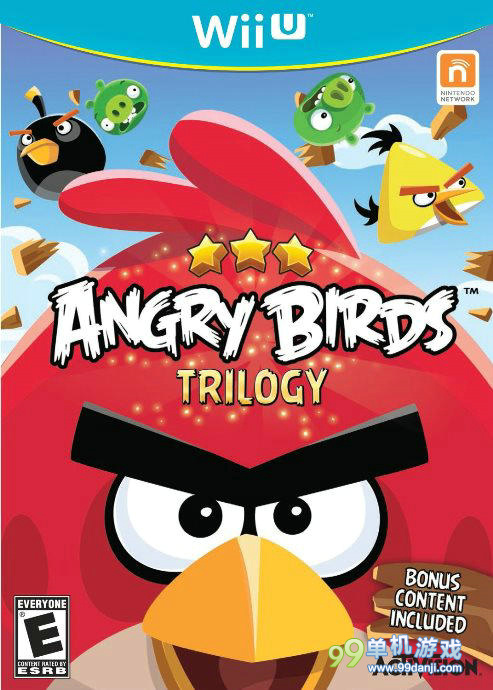 《愤怒的小鸟三部曲》WiiU版封面包装曝光