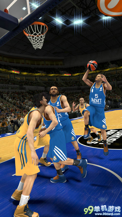 《NBA 2K14》首次加入欧洲篮球联赛球队