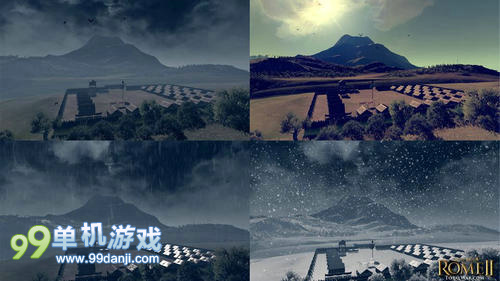 《全战：罗马2》新截图曝光 将加入逼真天气系统