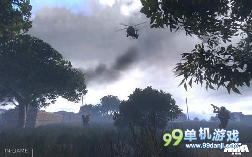 《武装突袭3》DLC“适应”截图曝光 大兵战孤岛