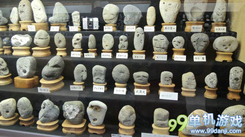 大自然的鬼斧神工 日本博物馆的“人脸岩石”
