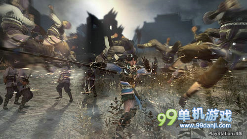 PS4版《真三国无双7：猛将传》截图 赵云霸气