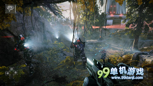 《杀戮地带：暗影陨落》PS4/PSV画面对比