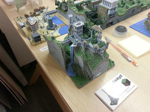 达人用3D打印于现实还原《我的世界》建筑模型