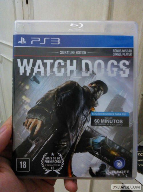 《看门狗》已偷跑！玩家公布PS3版开箱照