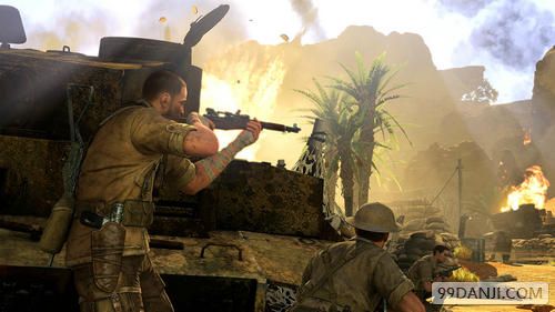 《狙击精英3》PS4/Xbox One双版本画面对比视频
