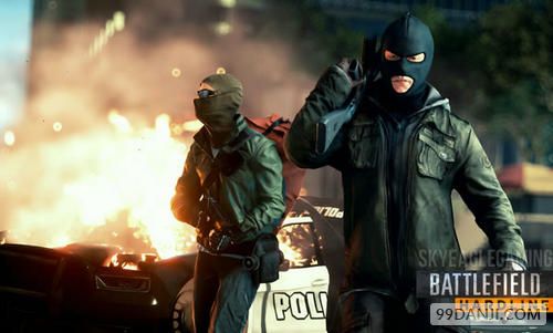 《战地：硬仗》炫酷新宣传 警匪大战E3 2014