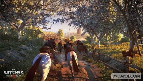 《巫师3》E3 2014新演示展现游戏里城镇探索玩法