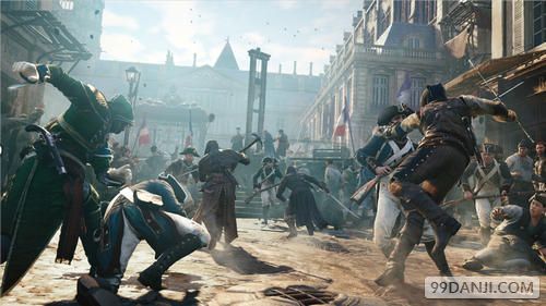 《刺客信条：大革命》E3 2014演示 跑酷在巴黎