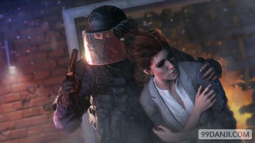 《彩虹六号：围攻》E3 2014截图 特警英雄救美