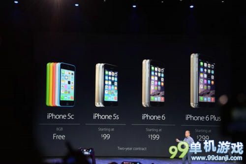 苹果iPhone6正式发布 港版售价4425人民币起