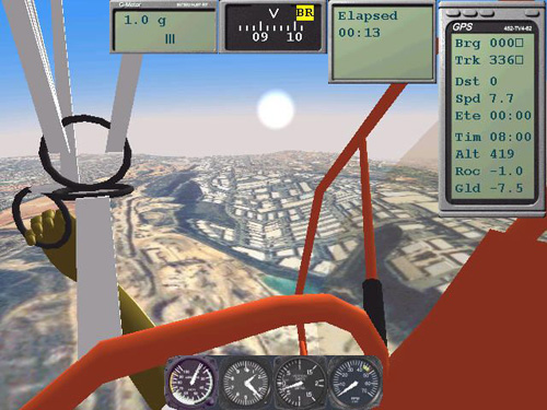 空中滑翔模拟飞行截图