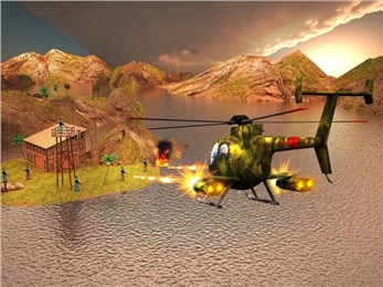 3D直升机战役截图1