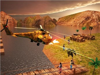 3D直升机战役截图2