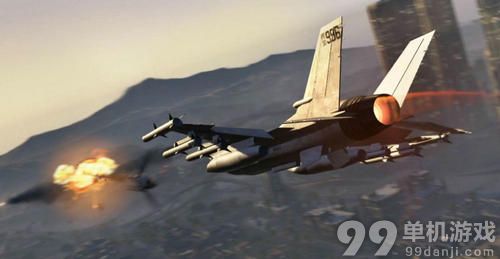 GTA5用飞机跳伞抢军事基地战斗机方法教程指引