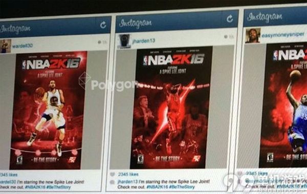 《NBA 2K16》或将有三种封面 斯派克·李参与制作