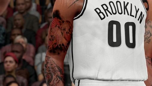 《NBA 2K16》将加入球员纹身自定义系统 DIY自己的球星