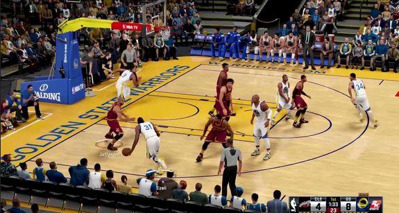 《NBA 2K16》新试玩视频流出 哈登哥表演花式假摔