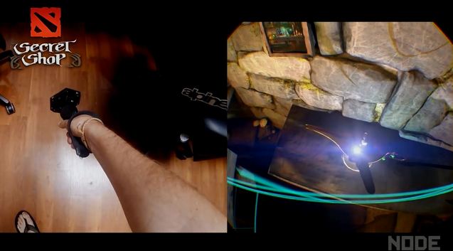 国外工作室制作《DOTA2》VR DEMO 第一视角体验肉山