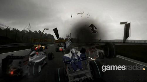 《F1 2010》50个粉碎性撞车镜头欣赏