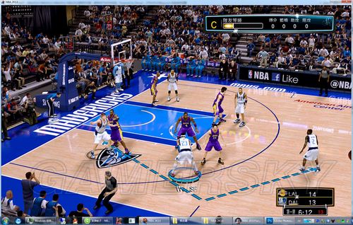 《NBA 2K13》MC模式不能显示战术路线和名称的解决方法