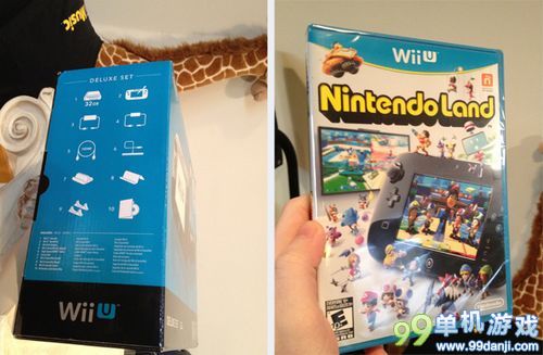 外媒公布Wii U美版主机拆箱展示图 亮点多多