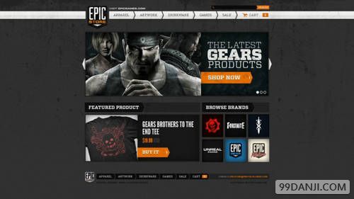 《战争机器》服装开卖 Epic启动在线商店
