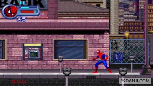 GBA模拟器-蜘蛛侠：米斯特里奥的威胁 中文版