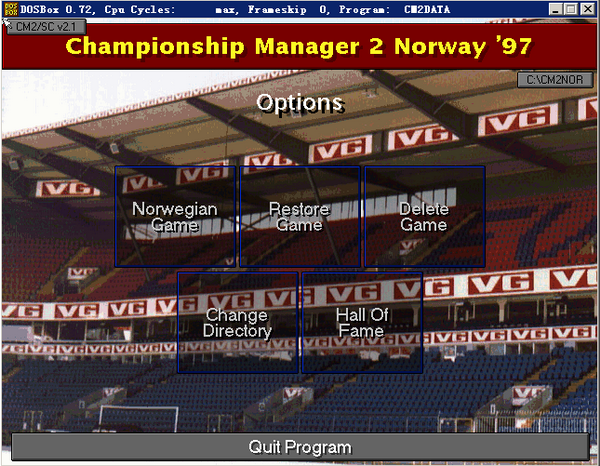 冠军足球经理2：挪威联赛