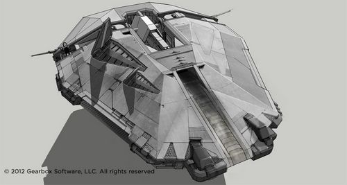 机甲与战车 《无主之地2》背后的概念艺术 