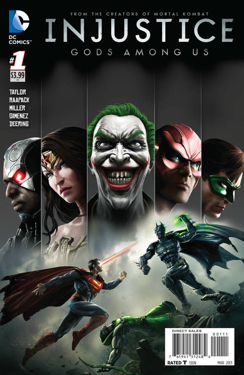 超人PK蝙蝠侠 《不义联盟：人间之神》漫画预览赏