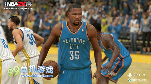 《NBA 2K14》PS4/XboxOne画质对比 次世代很炫